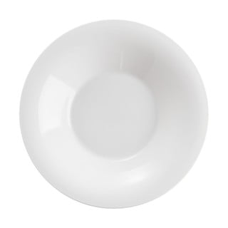 Biały talerz głęboki Brandani Panna Montata, ø 22,5 cm