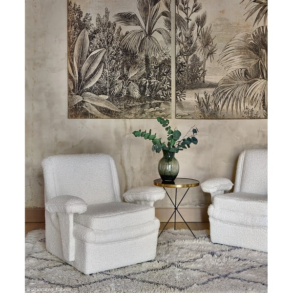 Kremowy wełniany dywan tkany ręcznie odpowiedni do prania 200x300 cm Berber Soul – Lorena Canals-image-3