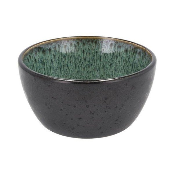 Zielona/czarna kamionkowa miska na zupę/na sałatkę 400 ml Gastro Black/Green – Bitz