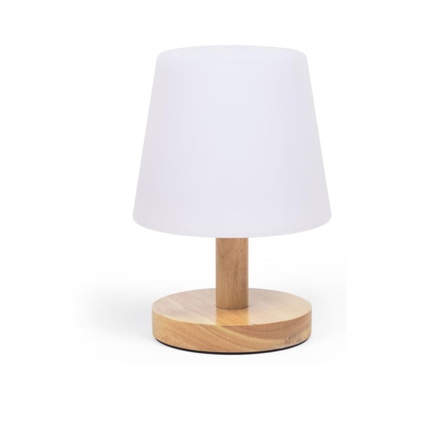 Naturalna lampa stołowa LED ze ściemniaczem (wys. 22 cm) Ambar – Kave Home