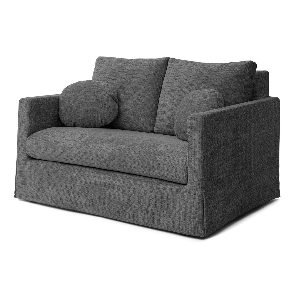 Ciemnoszara sofa 140 cm Paphos – Ropez