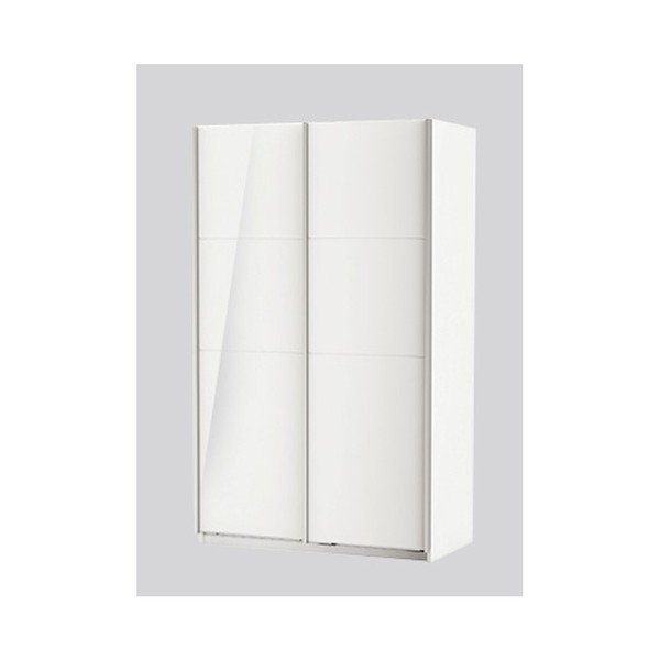Biała szafa z przesuwnymi drzwiami Fast-image-2