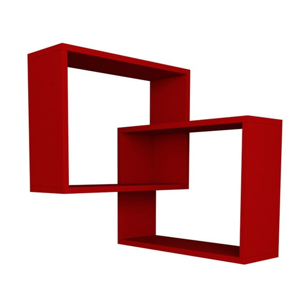 Czerwona półka Mobito Design Ring