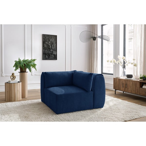 Ciemnoniebieski moduł sofy Jeanne – Bobochic Paris-image-1