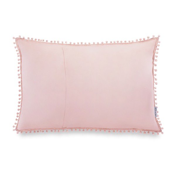 Pudrowa poduszka dekoracyjna AmeliaHome Meadore, 50 x 70 cm-image-1