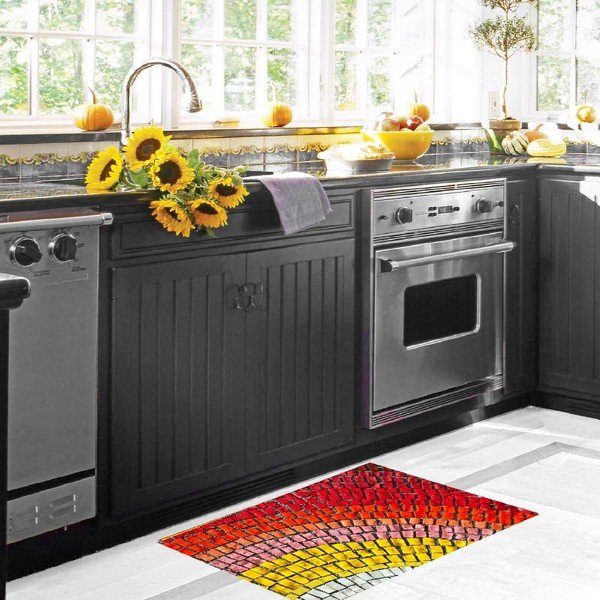 Dywanik winylowy Mozaic, 52x75 cm-image-3