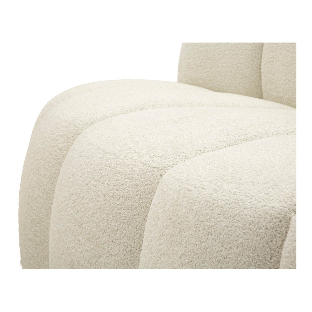 Biała sofa z materiału bouclé 145 cm Ball – Mauro Ferretti (zdjęcie 6)