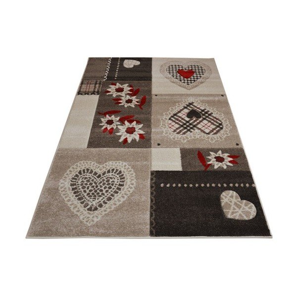Dywan Webtappeti Intarsio Brown Cosy, 120x170 cm-image-1