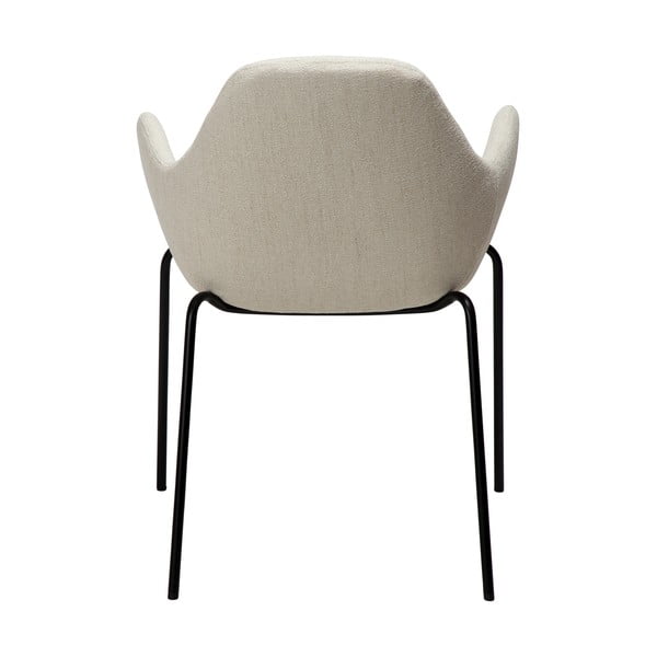 Kremowy fotel z materiału bouclé Zimmer – DAN-FORM Denmark-image-4