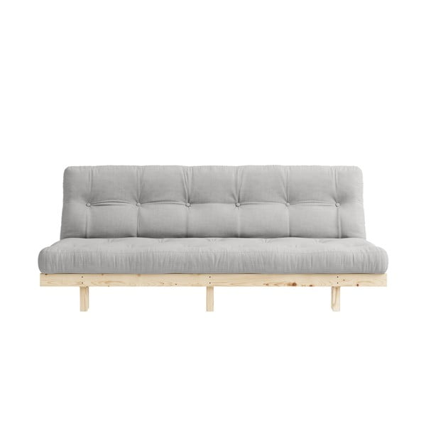 Sofa rozkładana Karup Design Lean Raw Light Grey
