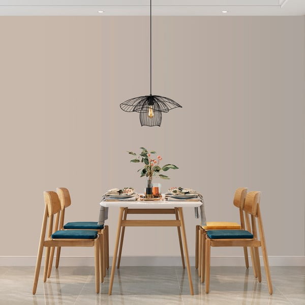 Czarna lampa wisząca Squid Lighting Root, wys. 123 cm-image-2