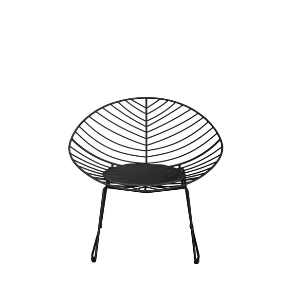 Zestaw 2 czarnych krzeseł ogrodowych Bonami Selection Coco-image-2