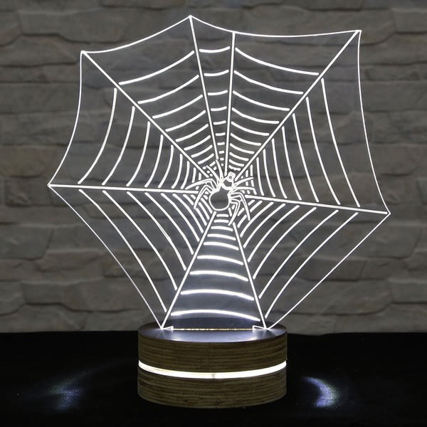Lampa 3D stołowa Spider