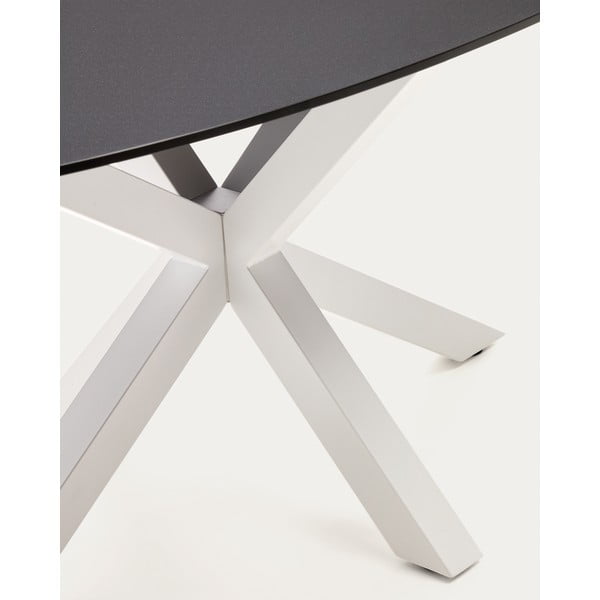 Stół ze szklanym blatem 100x200 cm Argo – Kave Home-image-1