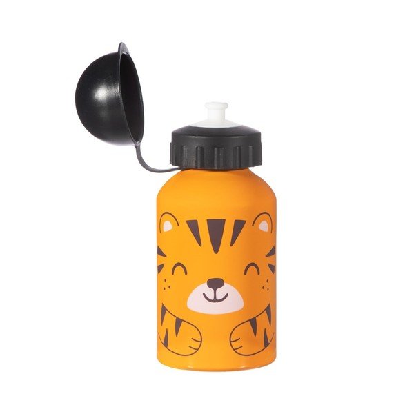 Pomarańczowo-czarna butelka dziecięca Sass & Belle Tiger, 250 ml-image-1