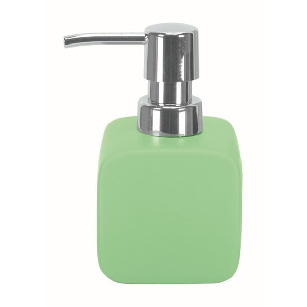 Zielony dozownik do mydła Kleine Wolke Cubic