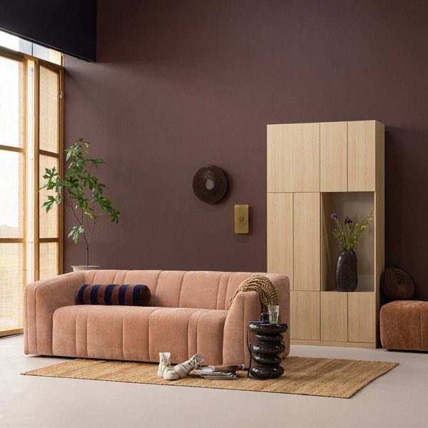 Szafka modułowa w naturalnym kolorze 54x215 cm Build – WOOOD-image-2