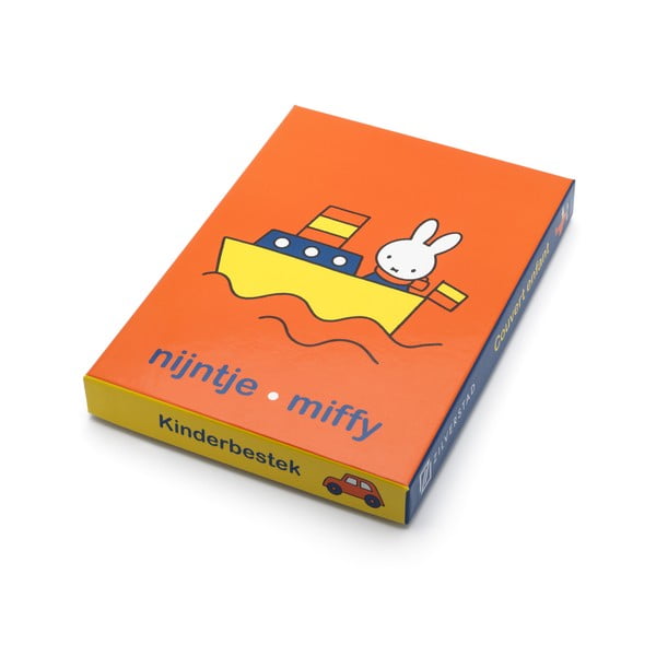 Sztućce dla dzieci ze stali nierdzewnej w kolorze srebra 4 szt. Miffy – Zilverstad-image-4