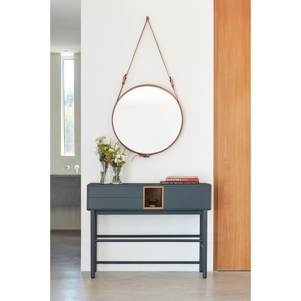 Ciemnoszara konsola 35x120 cm Corvo – Teulat-image-1