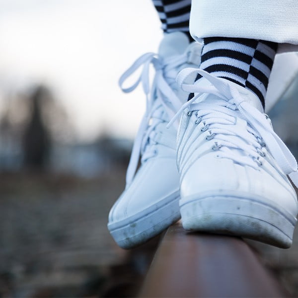 Skarpetki Qnoop On the Dot Grey, rozm. 35-38-image-1