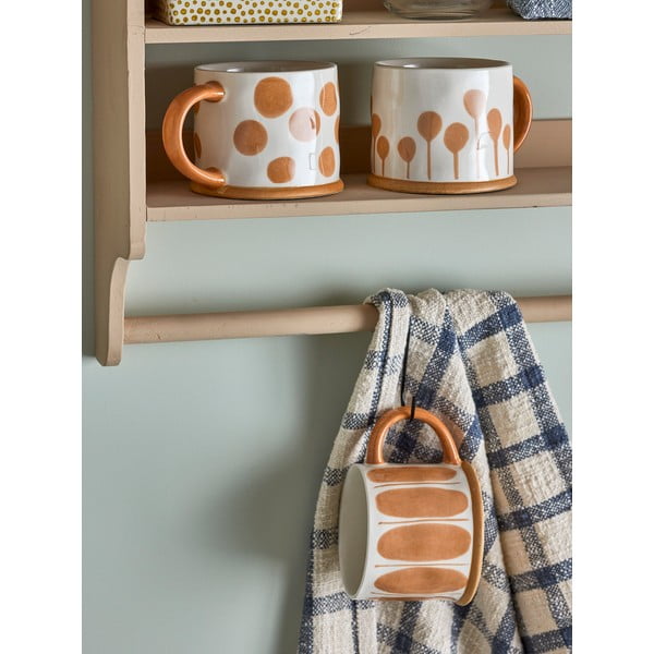 Kamionkowe kubki w kolorze ochry zestaw 3 szt. 450 ml Linora – Bloomingville-image-1