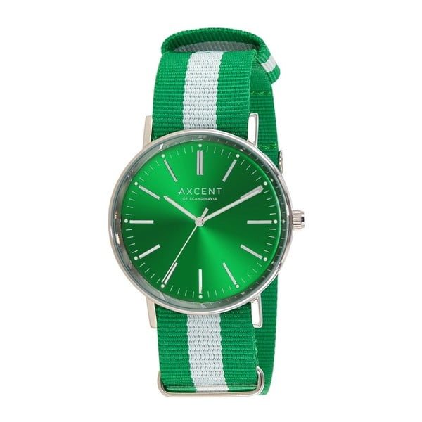Zielony zegarek Axcent of Scandinavia Vintage Nato