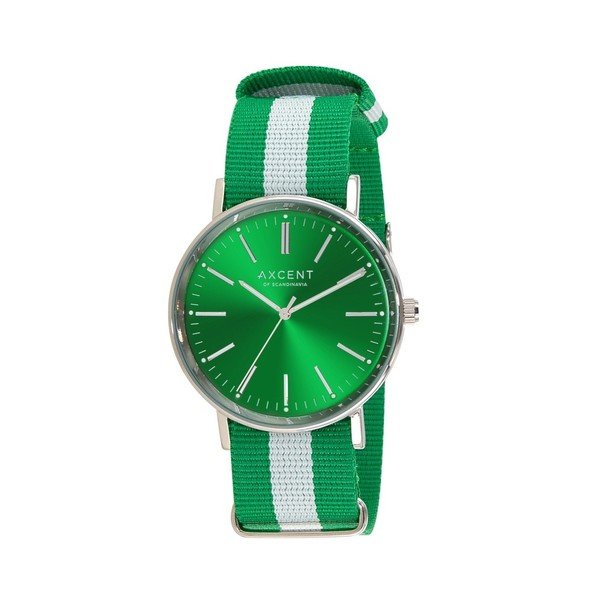Zielony zegarek Axcent of Scandinavia Vintage Nato