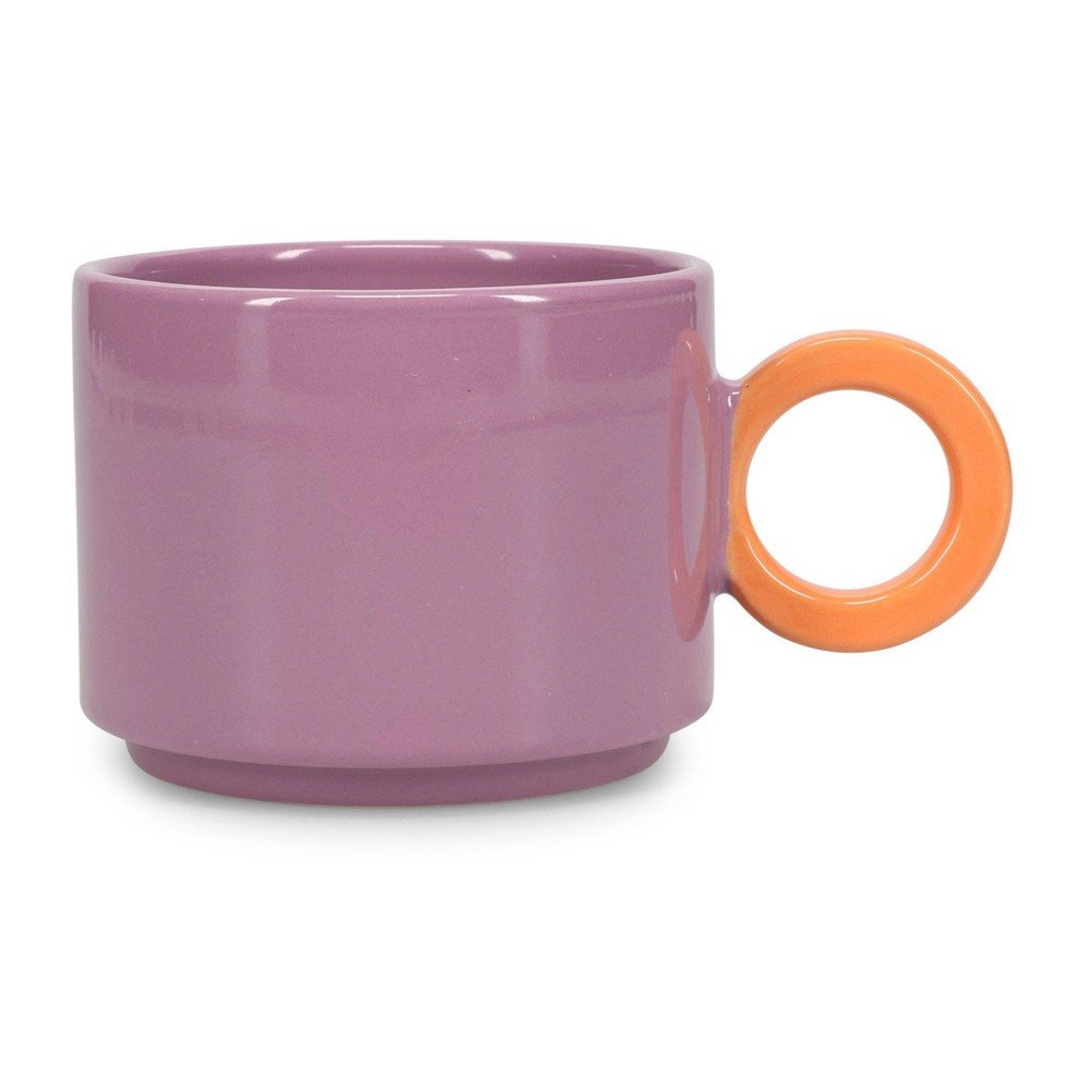 Fioletowy kamionkowy kubek 280 ml Lou – ONA