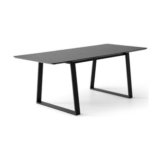 Czarny stół Meza by Hammel, 165x90 cm