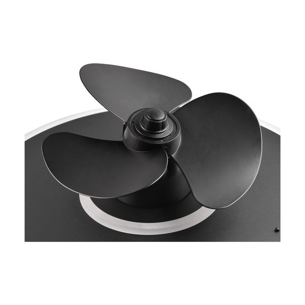 Lampa sufitowa LED w kolorze matowej czerni Nybro – Trio-image-3