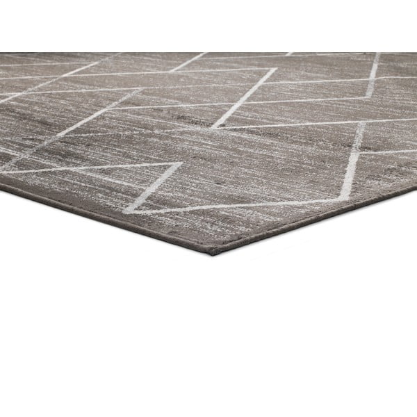 Szary dywan z wiskozy Universal Belga, 100x140 cm-image-2