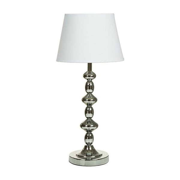 Lampa stołowa z podstawą w srebrnej barwie Santiago Pons Baub