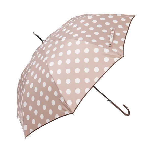Parasol Ambiance Beige Dots, ⌀ 98 cm