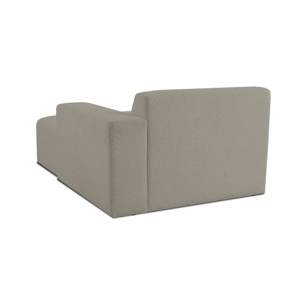 Jasnobrązowy moduł sofy z materiału bouclé (prawostronny) Roxy – Scandic-image-3