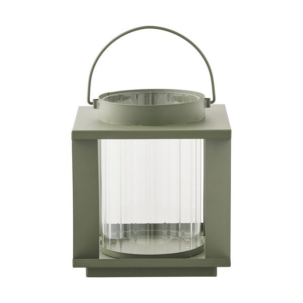 Metalowy/szklany lampion (wysokość 20,5 cm) Lohals – House Nordic-image-4