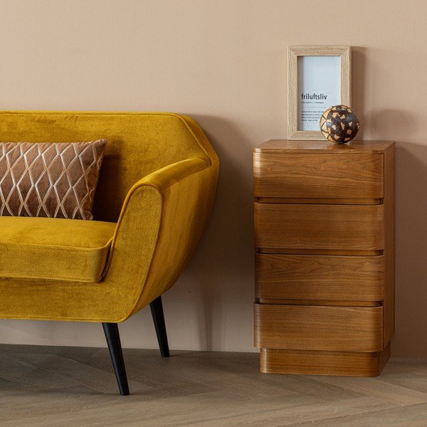 Komoda w naturalnym kolorze 40x70x34 cm Fejo – WOOOD-image-1