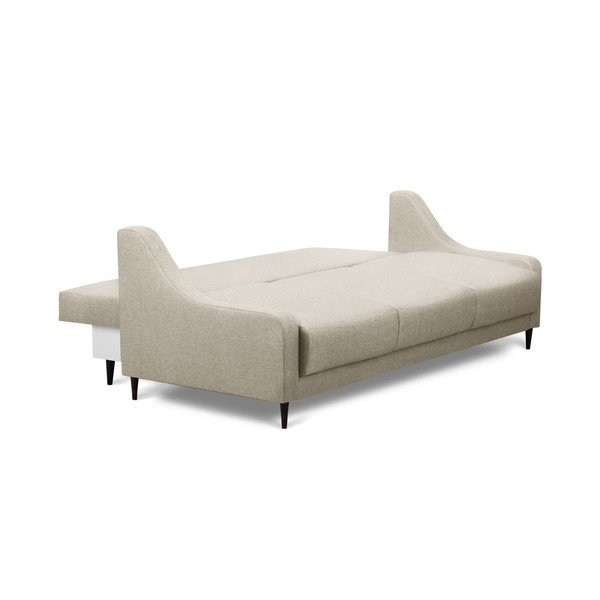 Beżowa rozkładana sofa ze schowkiem Mazzini Sofas Ancolie, 215 cm-image-2