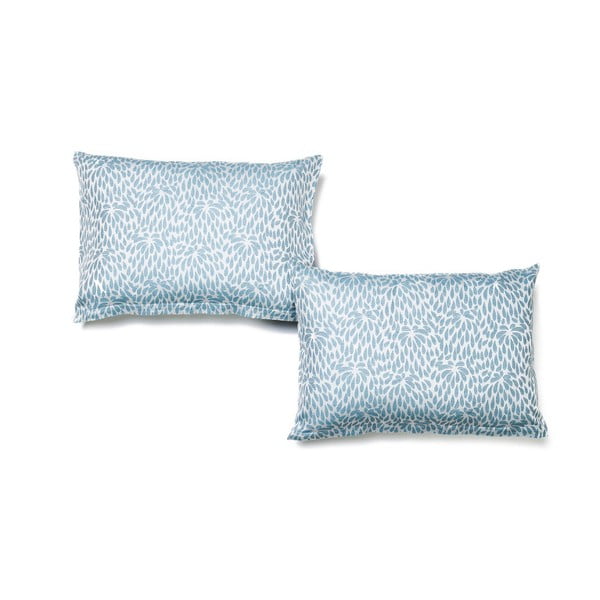 Jasnoniebieska poszewka na poduszkę z czystej bawełny Casa Di Bassi, 35x50 cm-image-2