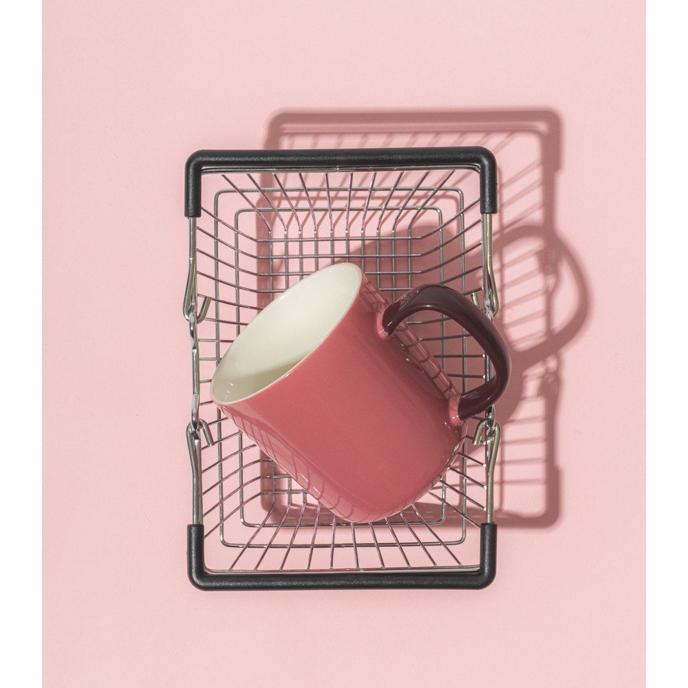 Różowy kubek new bone china 370 ml Mae – ONA (zdjęcie 2)