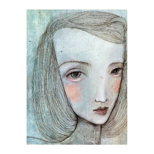 Plakat autorski: Léna Brauner Alicja, 60x77 cm