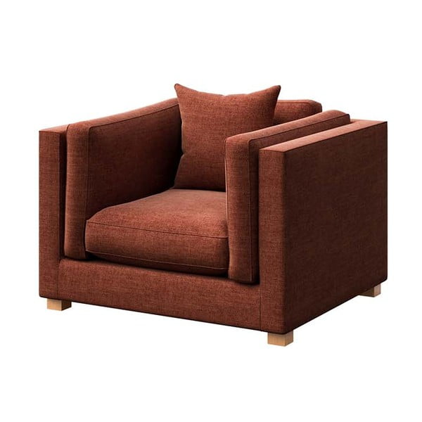 Ceglasty fotel Pomo – Ame Yens-image-2