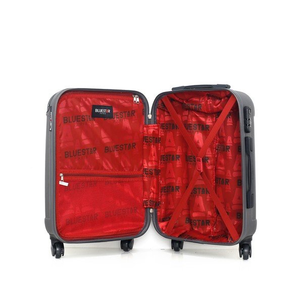 Szara walizka z 4 kółkami Bluestar San Diego-image-3