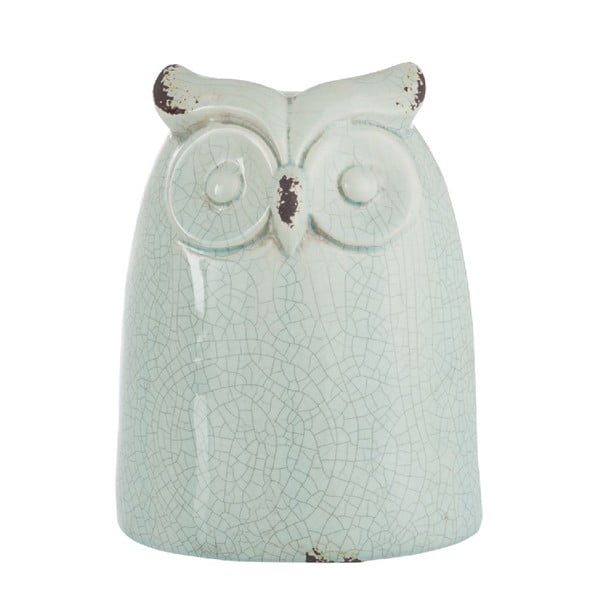 Dekoracja Azure Owl, 21,5 cm