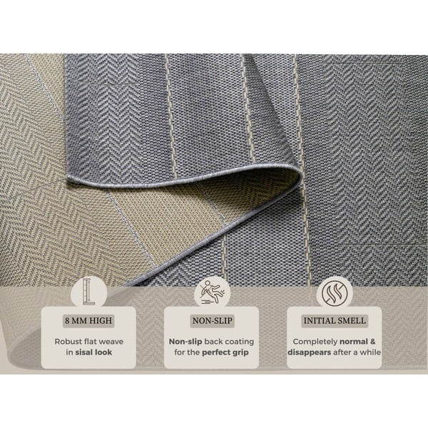 Szary chodnik odpowiedni na zewnątrz Hanse Home Sunshine, 80x200 cm-image-3