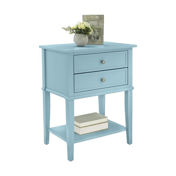 Jasnoniebieska szafka nocna Franklin – Støraa-image-2
