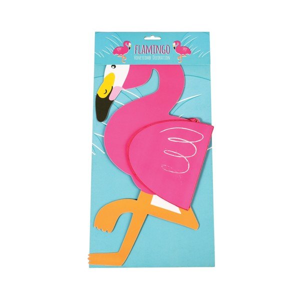 Dekoracja papierowa Rex London Flamingo Honeycomb-image-2