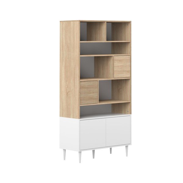 Regał w dekorze dębu TemaHome Horizon-image-4