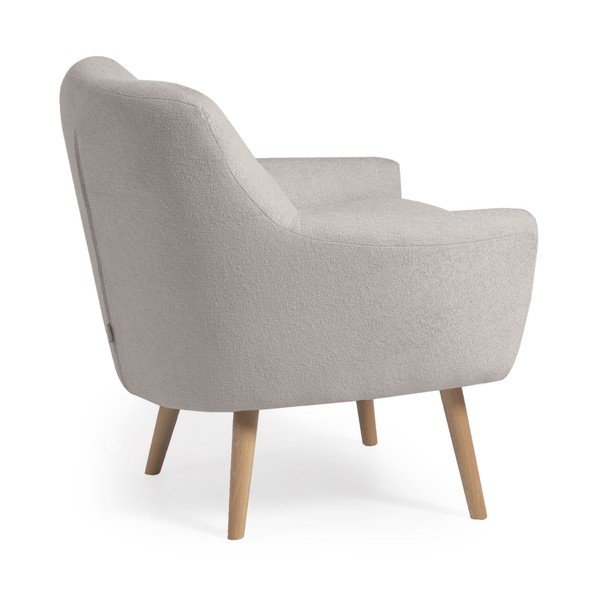 Szary fotel Candela − Kave Home-image-4