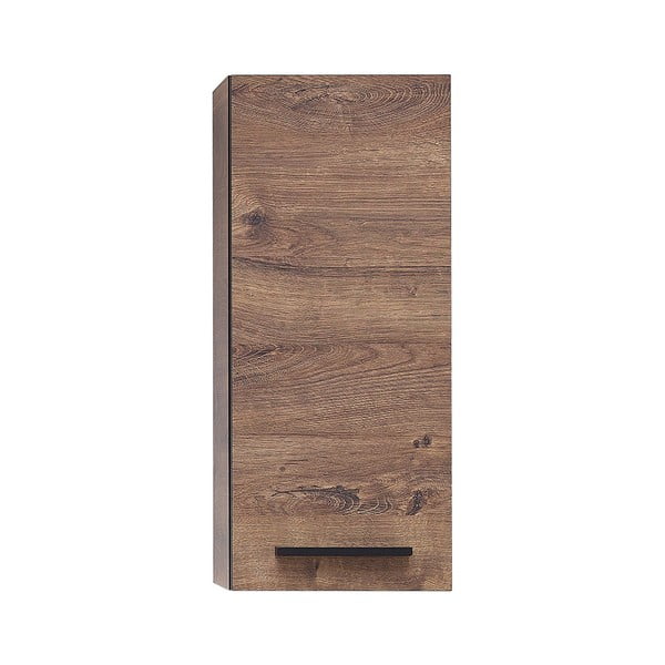 Brązowa wisząca szafka łazienkowa w dekorze dębu 30x70 cm Set 374 – Pelipal
