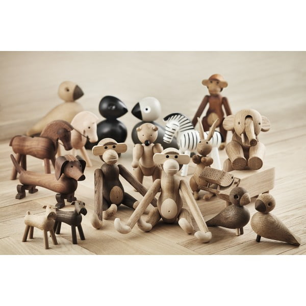 Figurka z litego drewna Kay Bojesen Denmark Monkey Solid-image-2